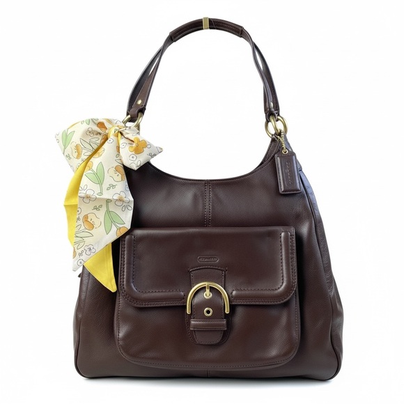 Coach Handbags - Coach NWT Campbell Mahagony Brown Hobo Shoulder Bag